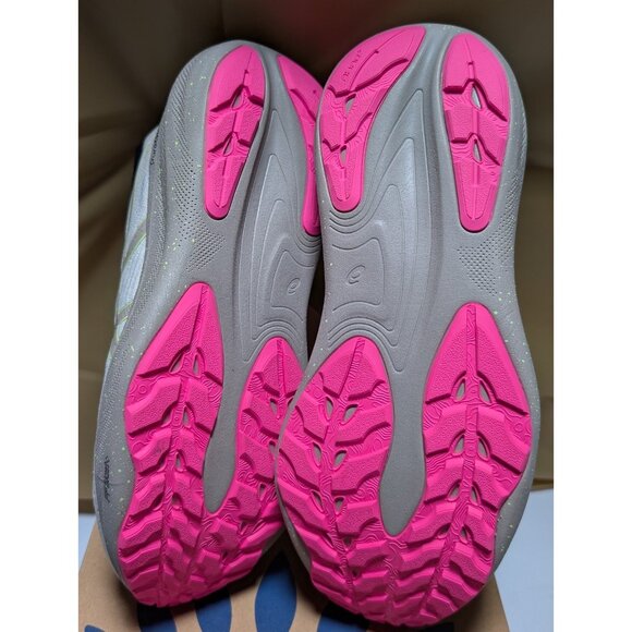 Asics GEL-NIMBUS 25 TR WOMEN Size 9 NATURE BATHING/LIME GREEN 1012B581-200 - Picture 6 of 7